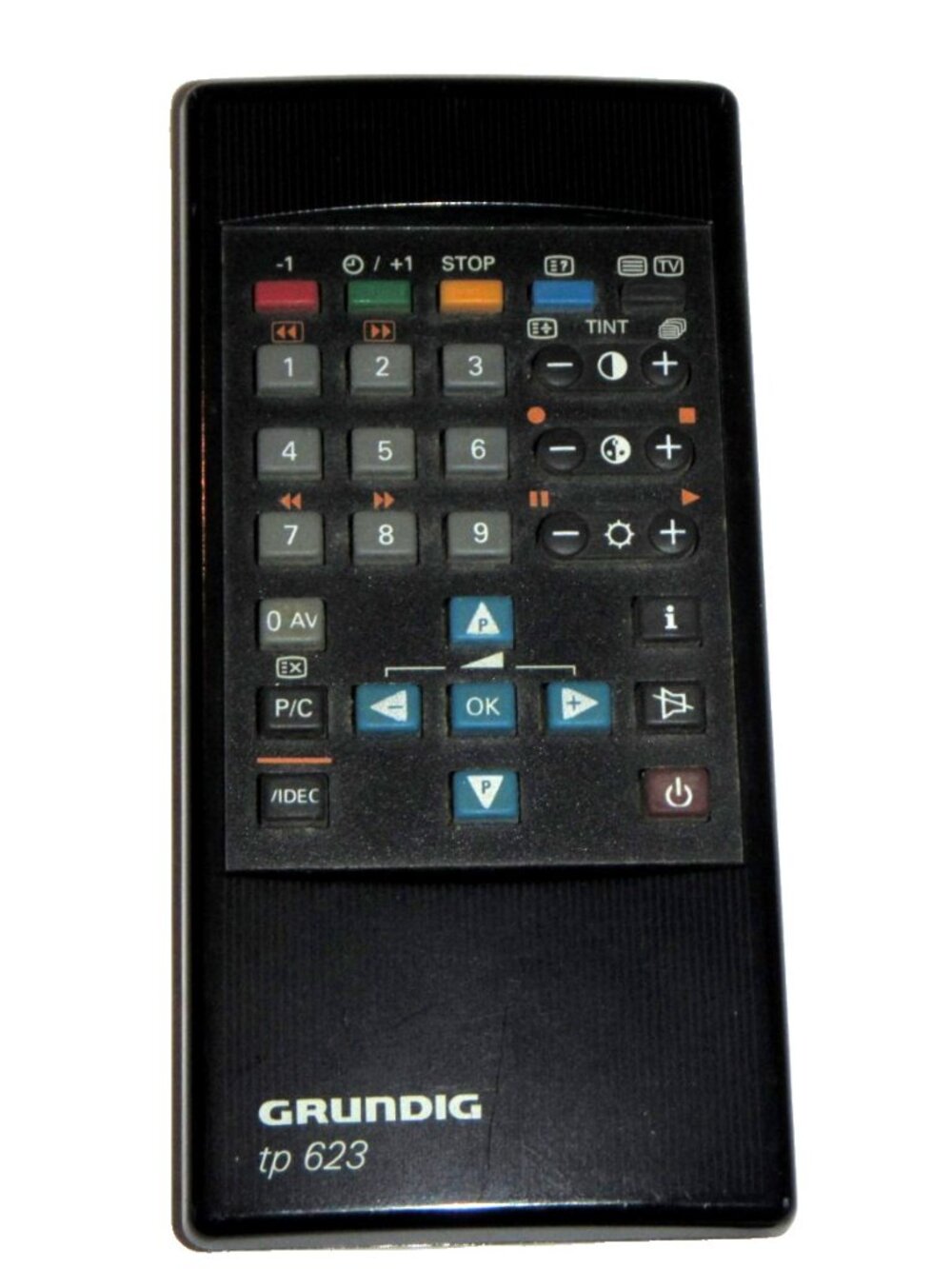 Genuine Original Tele Pilot GRUNDIG TP 623 Infrared Remote Control - Tested
